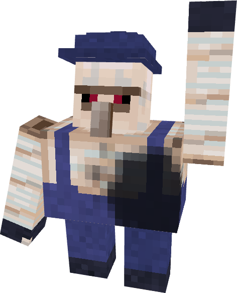 Minecraft person